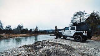 Peaceful Solo Camping with my Jeep Wrangler JKU in Germany