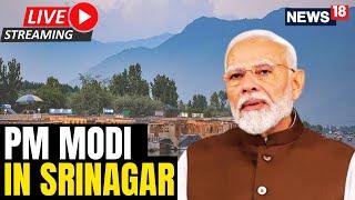 PM Modi LIVE  Modi At Empowering Youth Transforming J&K Event  PM Modi In Srinagar LIVE  N18L