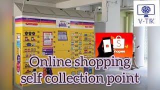 Singapore online shopping self collection point Singapore pick locker self collect machine