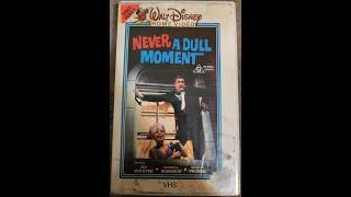 Never A Dull Moment Australian VHS Closing Disney 1987