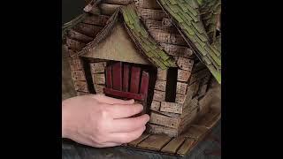 DIY Witch House Using Cardboard