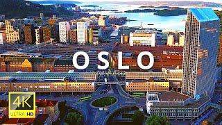 Oslo Norway  in 4K 60FPS ULTRA HD Cinematic Video by Drone