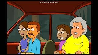 Dora Misbehaves In The Car And Injures Abuela
