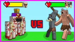 KÖYLÜ BAŞKAN VS TEPEGÖZ ÇETESİ  - Minecraft