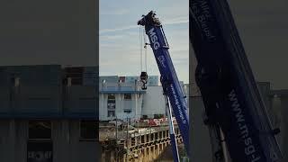 #machine #levage #grue #crane #chantier confort de lopérateur