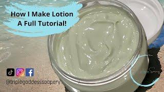 Lotion Making 101 - You Can Make Lotion at Home