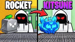 Trading From ROCKET To KITSUNE in One Video.. Blox Fruits