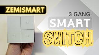 Zemismart 3 Gang Smart Switch Review