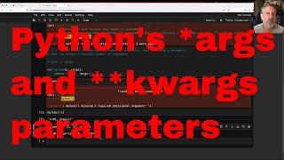 *args and **kwargs — what are they and how are they different?