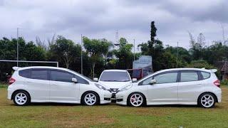 Twin White Honda Jazz Ge8 Cinematic