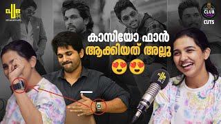 അല്ലു അർജുൻ്റെ കട്ട  ഫാനാണ്  Mamitha Baiju about Allu Arjun  Allu Arjun Fan Girl  Clubn Studio