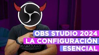  ️¡NO TOQUES NADA️  ► Configuración BÁSICA de OBS Studio 2024