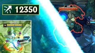 12000+ ATTACK RANGE SENNA Killing Baron from BASE