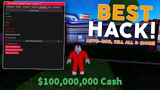 BEST JAILBREAK HACK  AUTO-ROB KILL ALL + GUN MODS & MORE ROBLOX