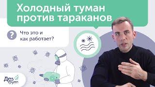 Холодный туман против тараканов что это и как работает?  Уничтожение прусаков СЭС