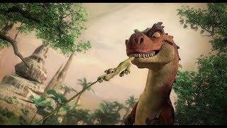 Ice Age Dawn of The Dinosaurs - Momma T-Rex Tries To Eat Sid