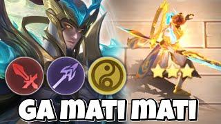 ZILONG WEAPON MASTER LIFESTEAL NYA DERAS BANGET BROKK MAGIC CHESS MOBILE LEGENDS