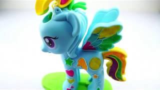 MLP magic hair  rainbow colors  GlitterArt