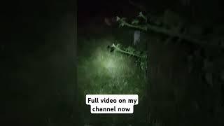 Crazy lady in graveyard cemetery SCARY ghost videos real spirit