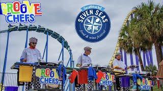 Groove Chefs @ SeaWorld San Antonio  Seven Seas Food Festival  March 24 2024  Japan Area