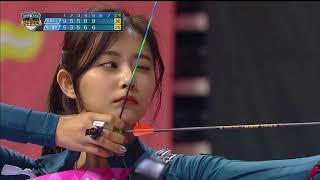 【TVPP】 TzuyuTWICE vs IreneRed Velvet - Match of archery goddesses @Idol Championship 2018