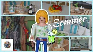 Sommer im modernen Wohnhaus  & Maltes neues Zimmer  Pimp my Playmobil Film deutsch