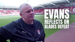 Evans reflects on Sheffield United friendly 