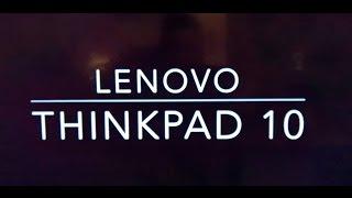 Lenovo ThinkPad 10 2016 - Hands-On-Video