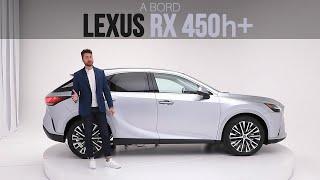 A bord du Lexus RX 450h+