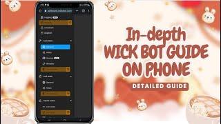 IN-DEPTH Wick Discord Bot Tutorial ON PHONE  Discord Guide