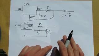 LM317 adjustable current sourceregulator