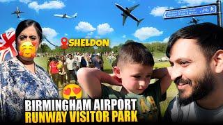 Birmingham Airport Runway Visitor Park Shaldon ️  Runway Viewing Park Birmingham Uk 
