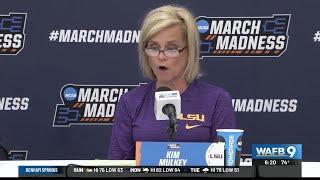 Coach Mulkey addresses Washington Post article during press conference