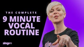 The Complete 9 Minute Vocal Routine Sing-A-Long Lesson