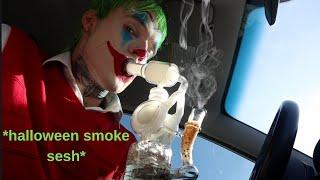 THE JOKER HITS BONG  *HALLOWEEN SMOKE SESH*