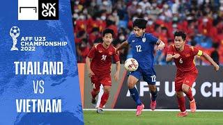 AFF U23 Championship 2022 final  Thailand vs Vietnam highlights