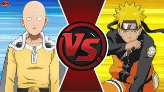 Saitama vs Naruto One Punch Man vs Naruto  Cartoon Fight Club Bonus Episode