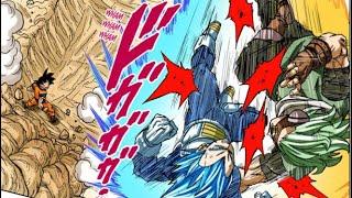 VEGETA VS GRANOLAH ROUND 1 MANGA COLOR