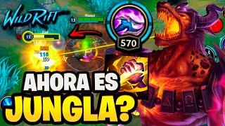 EL BUFF A NASUS LO HACE JUNGLA?  Wild Rift