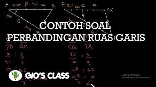 Contoh Soal Perbandingan Ruas Garis