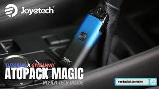 Joyetech ATOPACK Magic pod tutorial video！with Giveaway