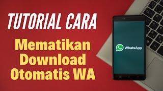 Cara Mematikan Download Otomatis Foto dan Video di WhatsApp