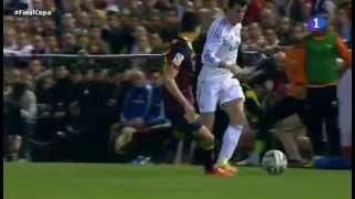 El GOLAZO de Bale en la final de Copa del Rey FC Barcelona 1 - Real Madrid 2