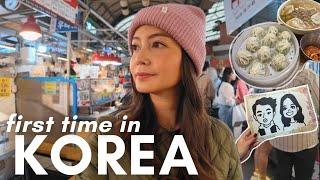 Exploring Seoul For The First Time   Eating and Shopping in Seoul  Gwangjang Market Myeongdong