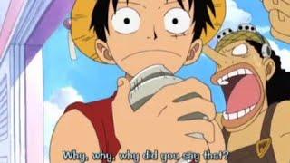 Luffy uses Tone dial to make fun of Ussop »One Piece« Episode 154