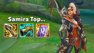 Can i carry a 4v5 with Samira Top?