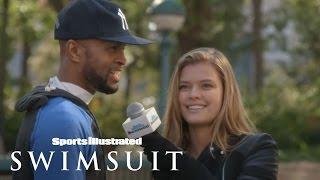 NFL Trivia With Nina Agdal  Sports Illustrated Swimsuit