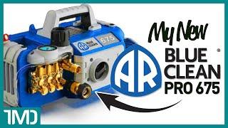 AR Blue Clean Pro 675  My New Electric Pressure Washer