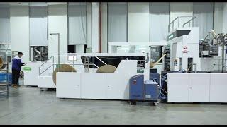 Special Design Fix SizeHigh-Speed 200pcsmin Paper Bag Making Machine For Put Double Paper Cup