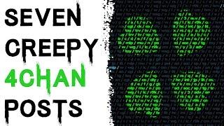 7 TRUE CREEPY AND DISTURBING 4CHAN POSTS Creepy Countdown